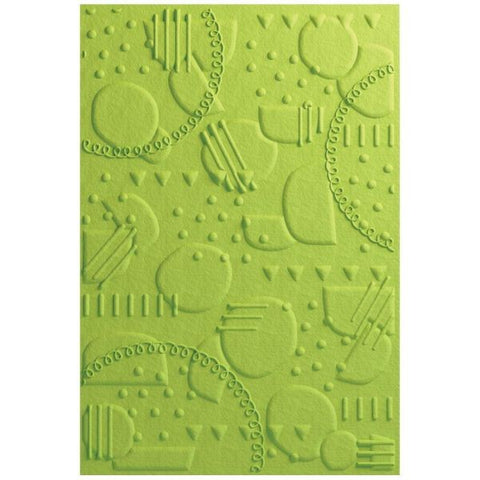 On the Spot - 3D Textured Impression Embossing Folder