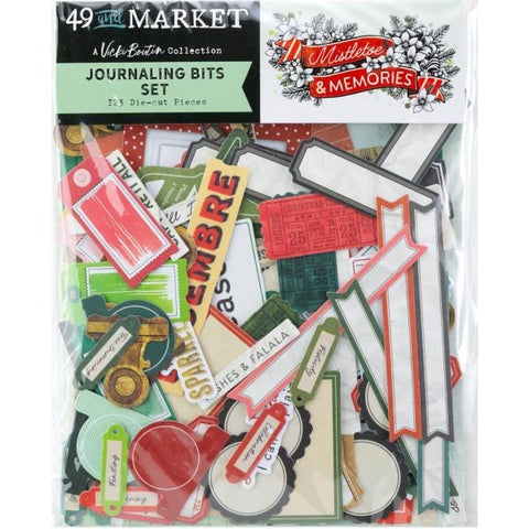 Mistletoe and Memories - Journaling Die Cuts