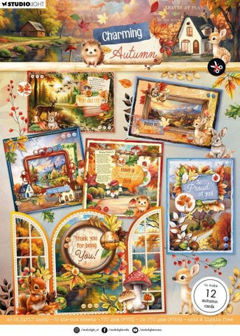 Charming Autumn - Autumn Cards Card Making Pad