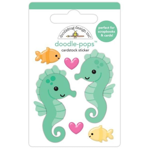 Summer Fun - Doodle Pops - Sam & Sally Seahorse