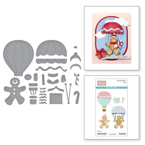 Candy Christmas Collection - Gingerbread Delivery Dies