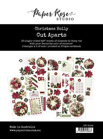 Christmas Holly - Cut Aparts Paper Pack