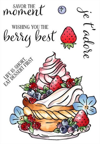 French Patisserie - Clear Stamps