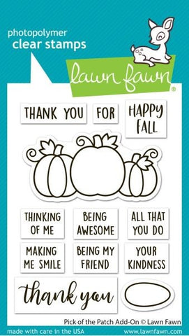 Pick of the Patch Add On - Clear Stamps