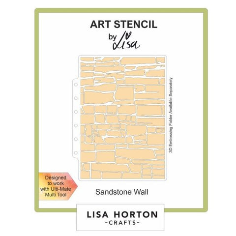 Sandstone Wall - Stencil
