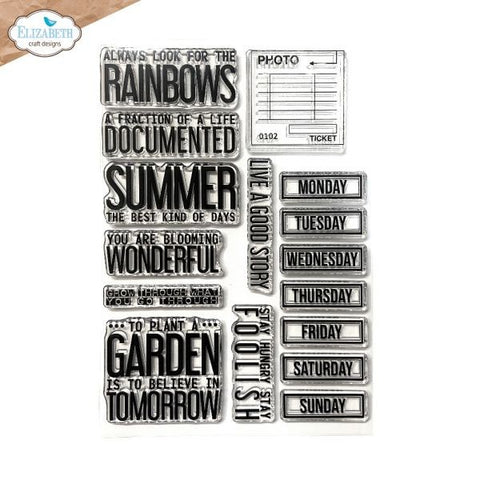 Botanical Blend Collection - Best Kind of Days - Clear Stamps