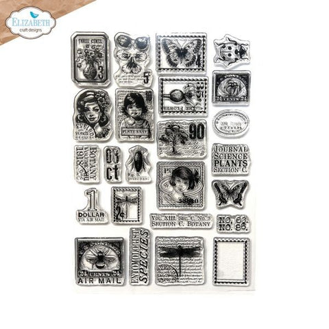 Botanical Blend Collection - Postage Stamps 3 - Clear Stamps