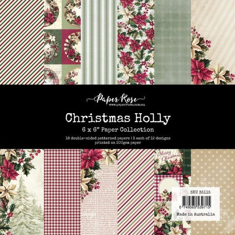Christmas Holly - 6x6 Paper Collection