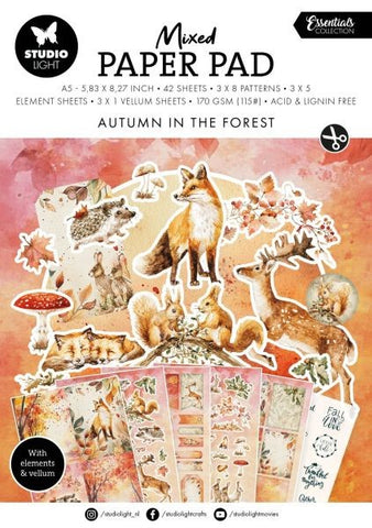 Autumn Essentials - Mixed Paper Pad