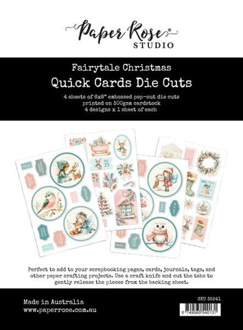 Fairytale Christmas - Die Cuts - Quick Card