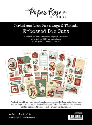 Christmas Tree Farm - Die Cuts - Tags & Tickets