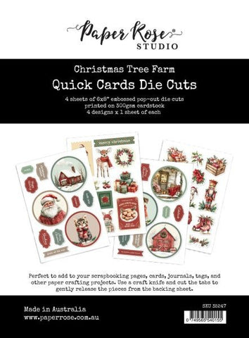 Christmas Tree Farm - Die Cuts - Quick Card