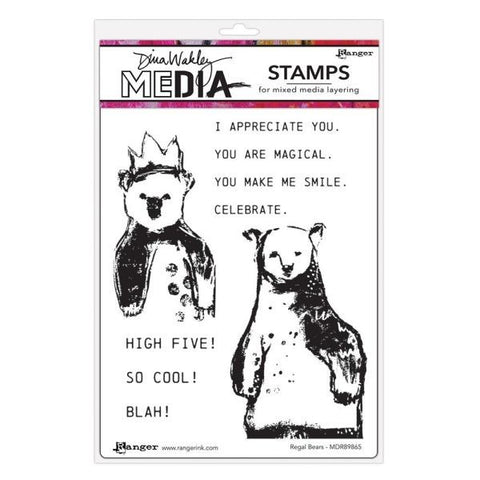 Regal Bears - Cling Stamps