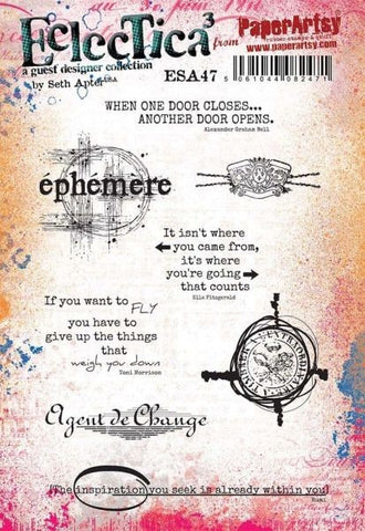 Seth Apter - #47 - Cling Stamps