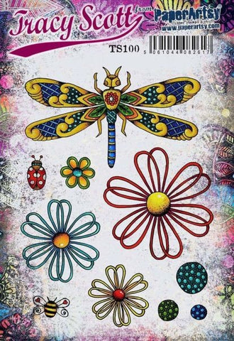 Tracy Scott - #100 - Cling Stamps