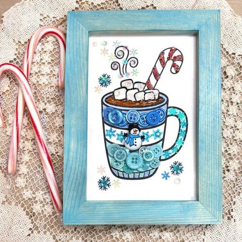 Hot Cocoa Frame DIY Craft Kit