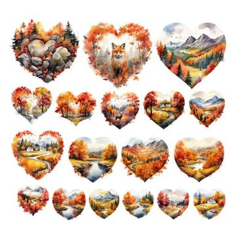 Autumn Love Ephemera Pack