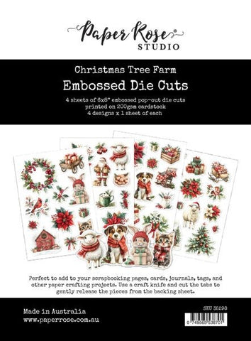 Christmas Tree Farm - Embossed Die Cuts