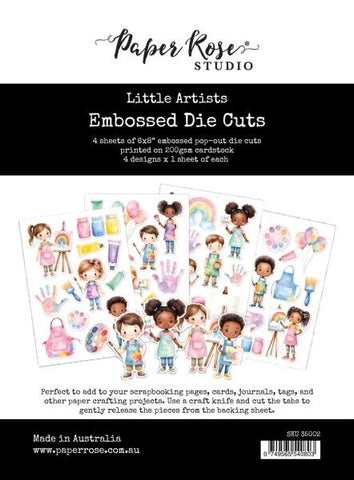 Little Artists - Embossed Die Cuts