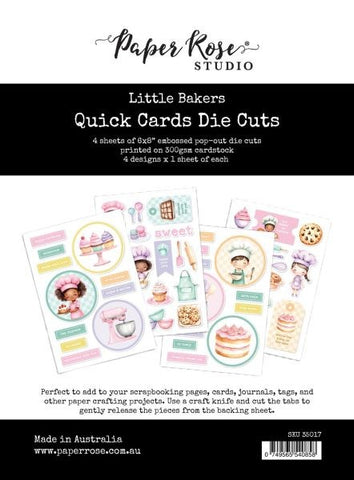 Little Bakers  - Quick Card Die Cuts