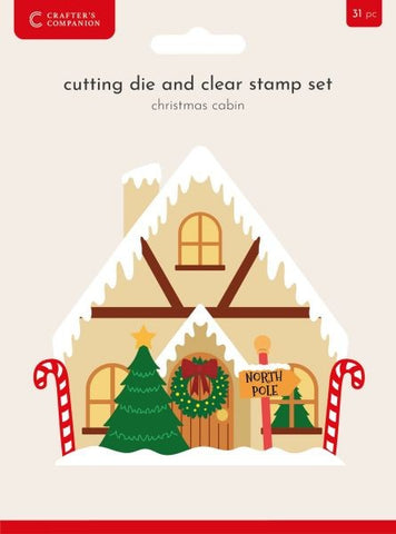 Christmas Cabin - Stamp & Die