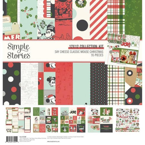 Say Cheese Classic Mouse Christmas - 12x12 Collection Pack