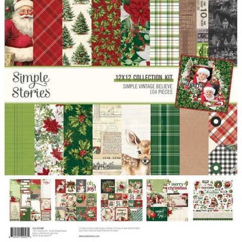 Simple Vintage Believe - 12x12 Collection Kit