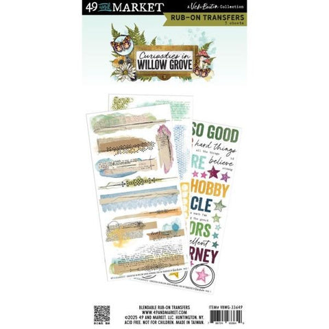 Curiosities in Willow Grove - Blendable Rub Ons
