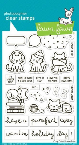 Cozy Cats - Clear Stamps