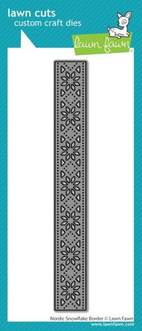 Nordic Snowflake Border Die