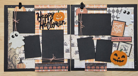 Happy Halloween 12 x 12 Layout Kit