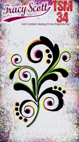 Tracy Scott - Cling Stamps - Mini #34