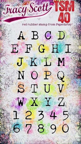 Tracy Scott - Cling Stamps - Mini #40