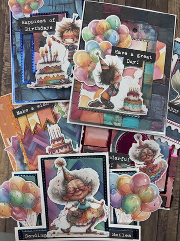 Age is Just a Number - October Monthly Card Kit