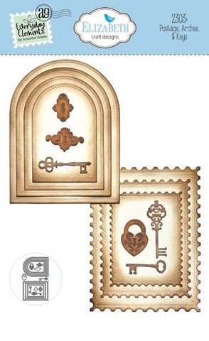 Romantic Revival Collection - Postge, Arches & Keys - Dies
