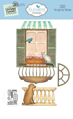 Romantic Revival Collection - Through the Window - Dies