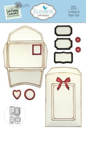 Romantic Revival Collection - Envelopes & Paper Sack - Dies