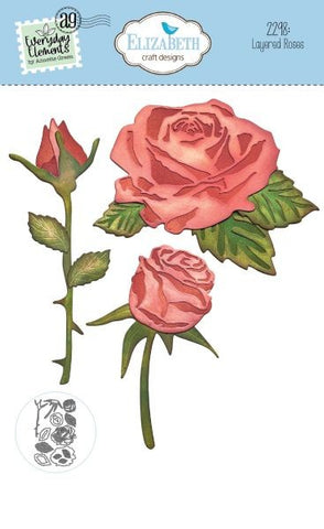 Romantic Revival Collection - Layered Roses - Dies