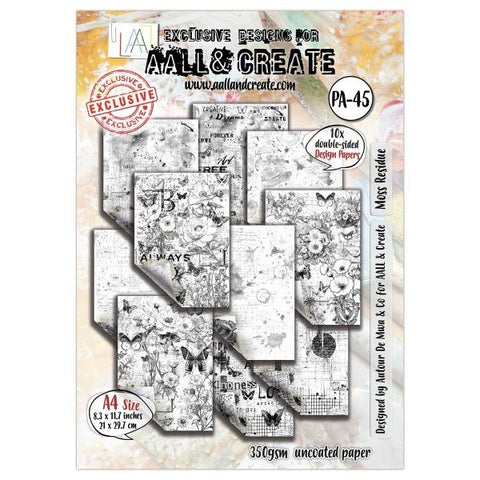 Moss Residue - A4 Design Paper