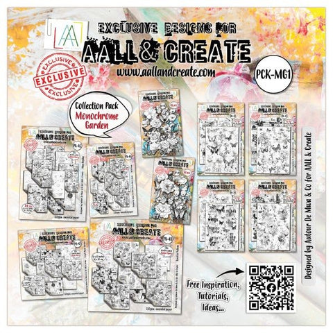 Monochrome Garden - 12x12 Collection Pack