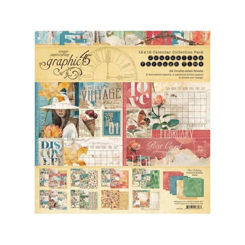 Journaling Through Time - 12x12 Collection Pack