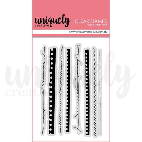 Ripped & Stitched - Clear Stamps