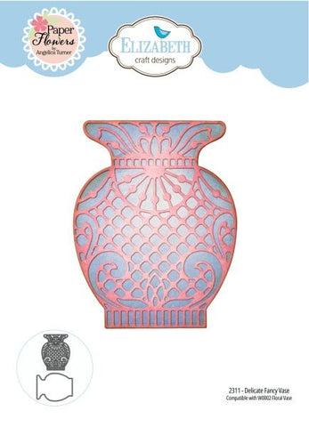 Bohemian Rose Collection - Dies - Delicate Fancy Vase