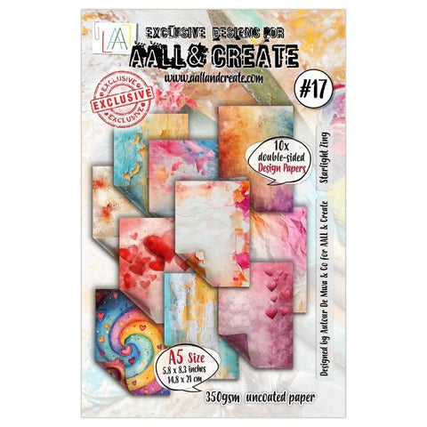 A5 Design Paper - Starlight Zing