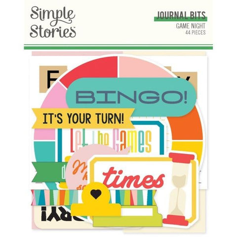 Game Night - Journal Bits & Pieces
