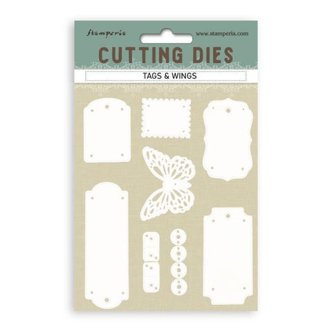 Quiet Days - Dies - Tags and Wings