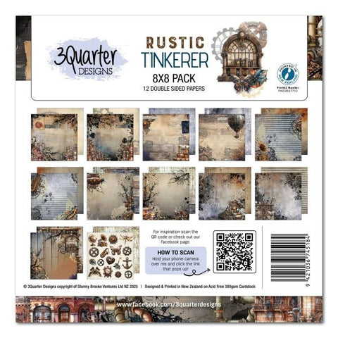 Rustic Tinkerer - 8x8 Collection Pack
