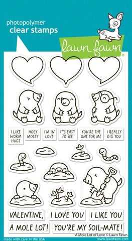 A Mole Lot of Love - Clear Stamps