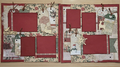 Christmas Joy 12 x 12 Layout Kit