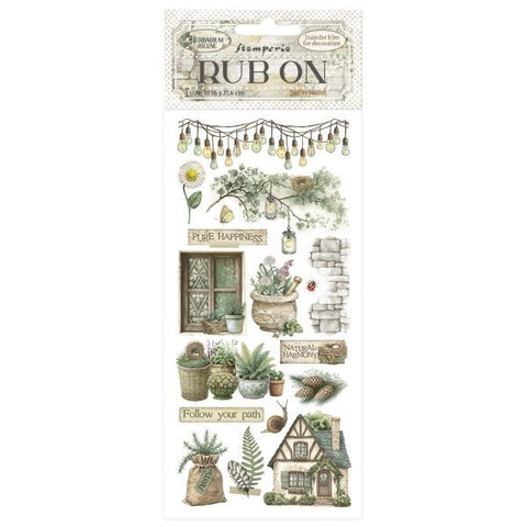 Herbarium Silvae - Rub Ons - Cottage